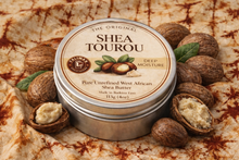 Load image into Gallery viewer, The Original Shea Tourou – 100% Pure Unrefined West African Shea Butter – Made in Burkina Faso – Deep Moisture for Skin &amp; Hair – 4oz