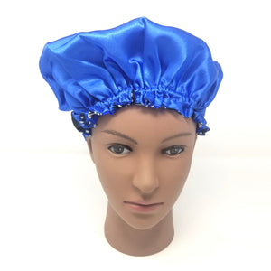 Lwuili Pendé -Ankara double-sided bonnet by Fleur Trendy